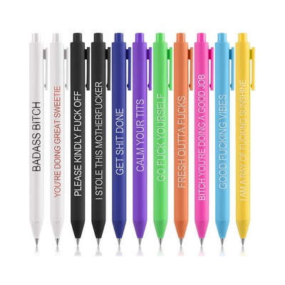Retractable Ballpoint Pens