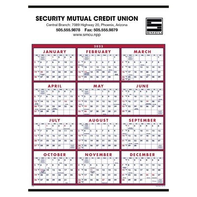 Triumph® Calendars Span-A-Year Calendar