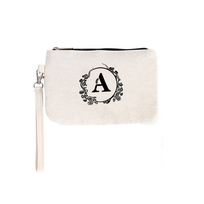 Canvas Zipper Coin Purse