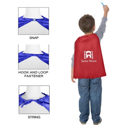 Kids Satin Superhero Cape