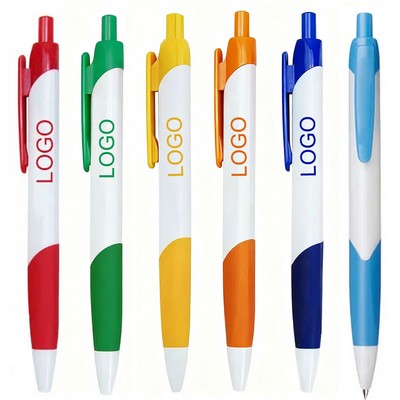 Colored Triangle Plastic Ballpoint Pen