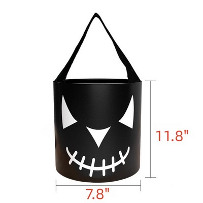 Customizable Large Halloween Trick Or Treat Tote