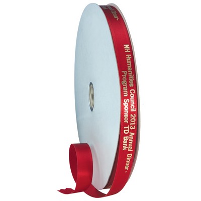 100 yd Custom Printed Ribbon Roll (5/8" Wide)
