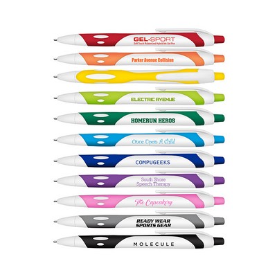 Gel Sport Soft Touch Rubberized Hybrid Ink Gel Pen - Black Writing Ink