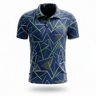 Men's Sublimated Premium Performance Polo Shirt