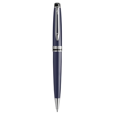 Waterman Expert Ballpoint - Blue - Chrome Trim