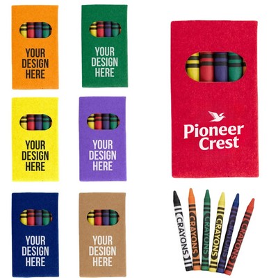 Classic Six-Color Crayon Set