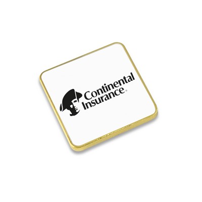 2 For 1 Lapel Pin (Square)