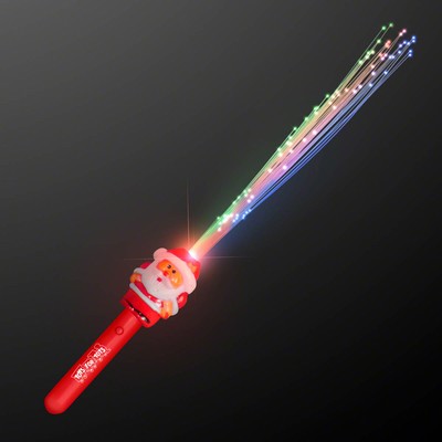 Fiber Optic Santa Wands - PRINTED