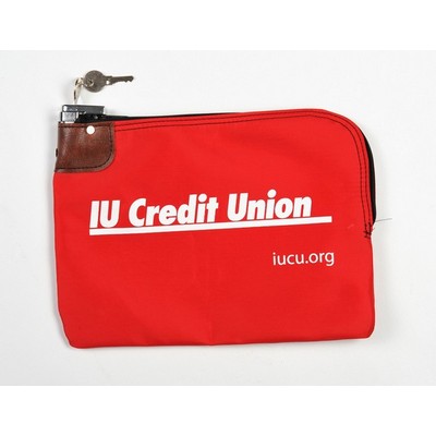 Locking Bank Deposit Bag (16"x 12")
