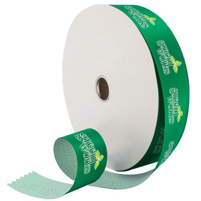 100 yd Custom Printed Multicolor Ribbon Roll (1 5/8")