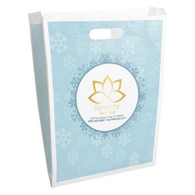 Christmas Scatter Design 2 Merchant Paper Bags (12" x 15" x 2.5")