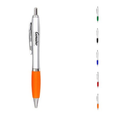 Rubber Grip Ballpoint Pen