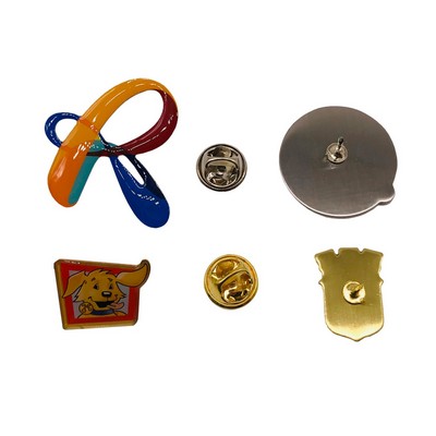 2" Custom Photo Etched Lapel Pin