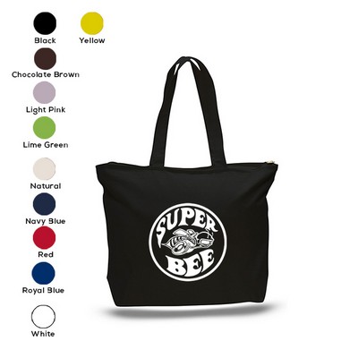 Zipper Tote Bag