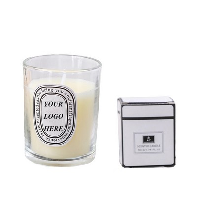 Glass Jar Scented Candle