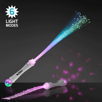 Light Up Wands with Fiber Optics and Crystal Ball - PRINTED