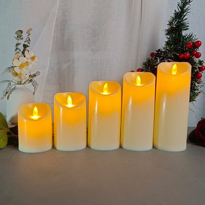 LED Flameless Swing Plastic Electronic Candle