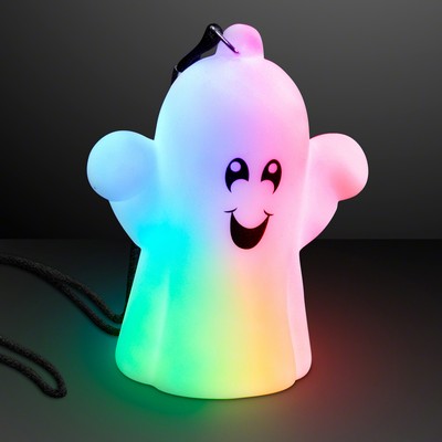 Soft Ghost Necklace with Slow Color Change Lights - BLANK