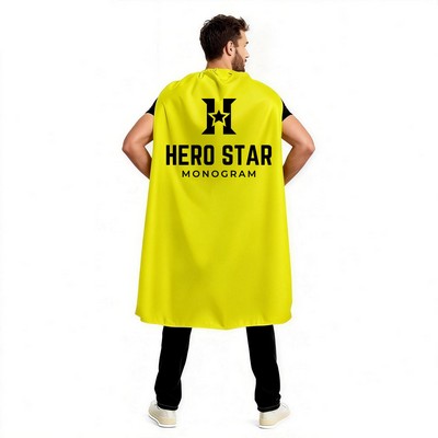 Adult Super Hero Satin Cape