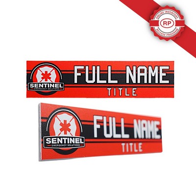 UV Full-Color Personalized Nameplate (8"x2") Spectrum Series (60mil)