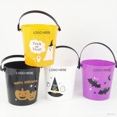 32 Oz. Large Capacity Halloween Handle Bucket