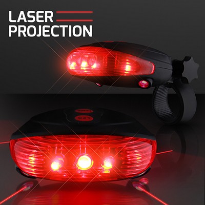 Red Laser Tail Light with Bike Lane Projection - BLANK