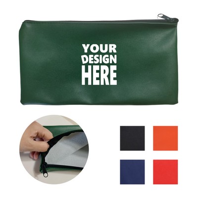 Zipper Bank Money Deposit Bag
