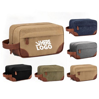 Canvas Multifunctional Cosmetic Bag