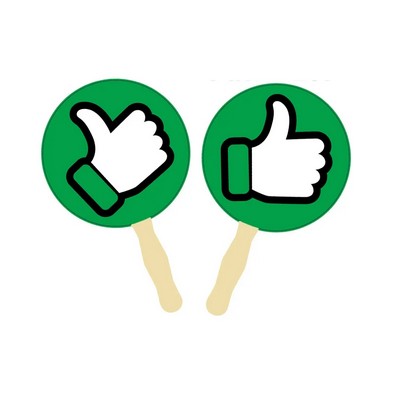 Full-Color Round Hand Fan