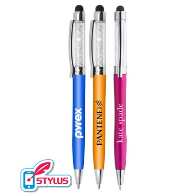 Union Printed - Crystal Impressions - Stylus Twister Pen