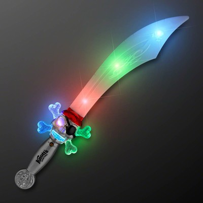 Blinky Pirate Knife Mini Light Up Swords 15.5" - PRINTED