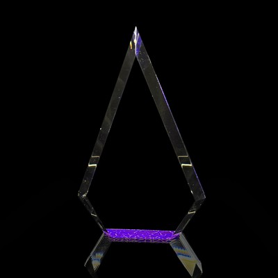 Medium Beveled Peak Cut