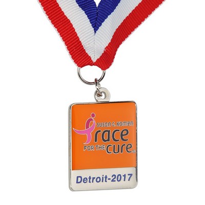 Iron Imitation Cloisonné Medal