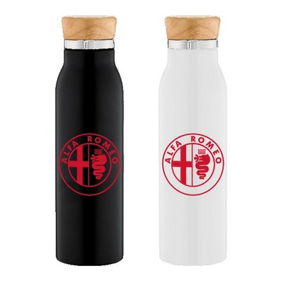 Treez Stainless Steel Tumbler with Wood Lid - 20 oz.