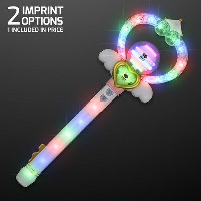 Magical Princess Wand, Deluxe Light Show Toy - PRINTED