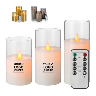 Flameless Candles Set