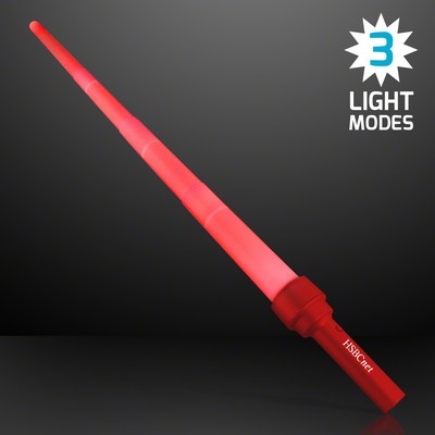 Red LED Expandable Saber - PRINTED