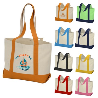 Marketplace Snap Closure Tote Bag