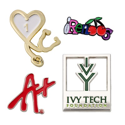 Custom Die Cast Lapel Pin (7/8")