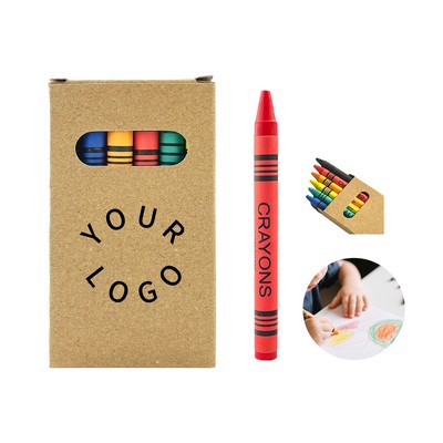 Non Toxic Eco Friendly Material Four Color Crayon Set