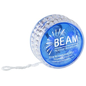 "Go-Yo Blue" Blue Light-Up LED Yo-Yo