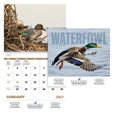 Good Value™ Waterfowl - Spiral Calendar