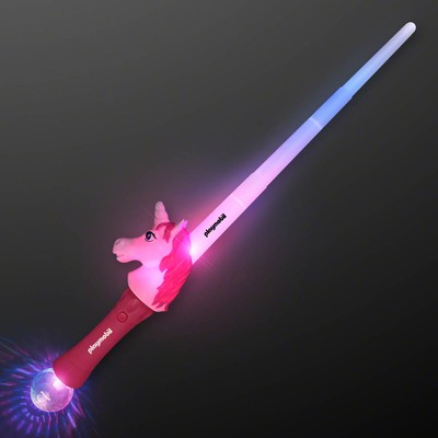 LED Unicorn Sword Expandable Saber - PRINTED