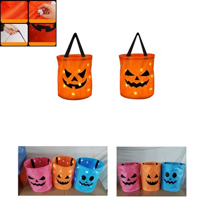 Light Up Trick Or Treat Bags