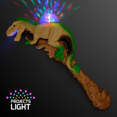 Deluxe Dinosaur Projecting LED Light Wand 13" - BLANK